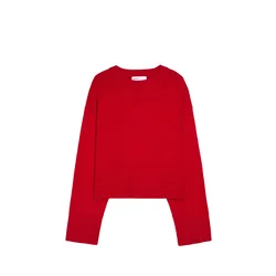 Bershka Pulover rdeča