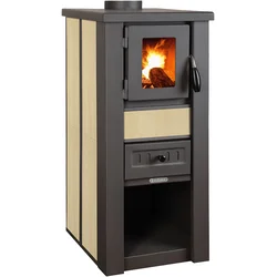 Kaminska peč 6 kW bež 40213