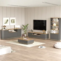 Hanah Home Set nameštaja za dnevnu sobu FR19-AA, Antracit