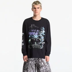 Majice RIPNDIP World Wide Madness LS Charcoal XL