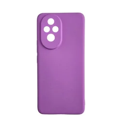 Silikonska maska Gentle color za Honor 200/ ljubičasta