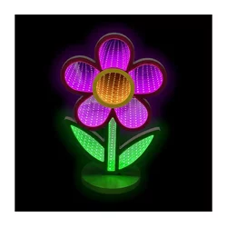 2Kids Toys - LED neonska stona dekoracija LED/5W/USB cvet