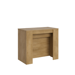 Ityhome Ityhome 90 x 77 konzolna miza rjava, (20847695)