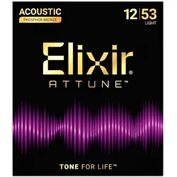 Elixir 21052 ATTUNE 12-53 Strune za akustično kitaro