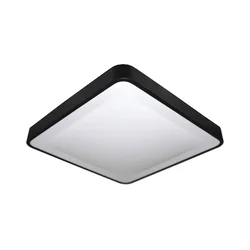 LED plafonsko svetlo sa senzorom WILTON LED/24W/230V 4000K 33x33 cm crno