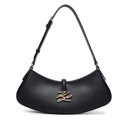 Karl Lagerfeld Torba za čez ramo AUTOGRAPH  črna