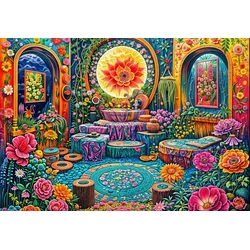 BlueBird - Puzzle Soba miru - 1 000 kosov