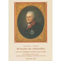 HOFFER WINTERFELD:40 STUDIEN FUR ALTBLOCKFLOTE