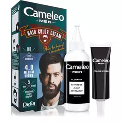 Krema za bojenje kose, brade i brkova CAMELEO MEN smeđa 4.0 | Kozmo Shop Online