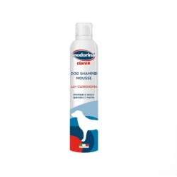 INODORINA Šampon za suvo pranje Mousse clorex za štence i odrasle pse, 300ml