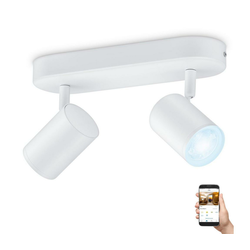 WiZ - LED prigušiva spot svetiljka IMAGEO 2xGU10/4,9W/230V 2700-6500K Wi-Fi