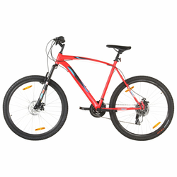vidaXL Brdski bicikl 21 brzina kotači od 29  okvir od 58 cm crveni