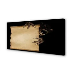tulup.si Slika na platnu Card grozno obliko 100x50 cm