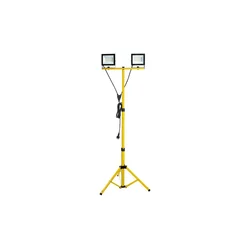 LED reflektor sa stalkom TIGRA 2xLED/50W/230V 4000K IP54 crna/žuta