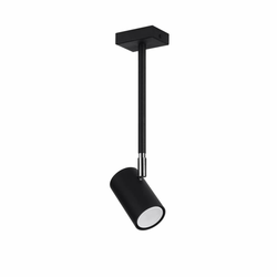 Sollux SL.1074 - Luster na šipci NORANO 1xGU10/40W/230V crni
