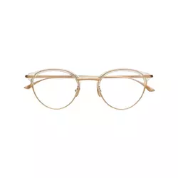 Masunaga-Lepus glasses-unisex-Gold