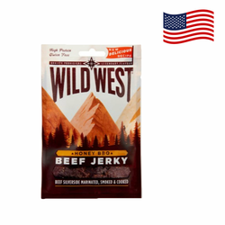 WILD WEST BEEF JERKY HONEY BBQ - mesni izdelek, 25g