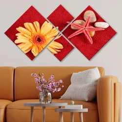 Wallity slika 4MDF6347684, 60x115 cm, 4 dijela