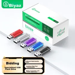 Biaze USB Flash memorija UP015, 1GB, USB 2.0, 10 komada, Višebojna