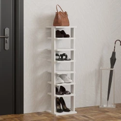 HANAH HOME Ormar za cipele Ayka White