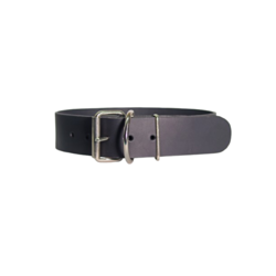 ALEXA LEATHER Ogrlica za pse Stylish, 50mm, Crna