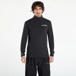 Majice adidas Terrex Xperior Half-Zip Long-Sleeve Top Black XL