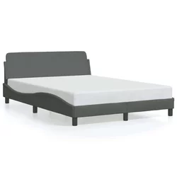 Okvir za krevet Dover tamnosivi 120 x 200 cm od tkanine