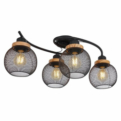 Globo 15663-4D - Plafonski luster PABLO 4xE27/60W/230V