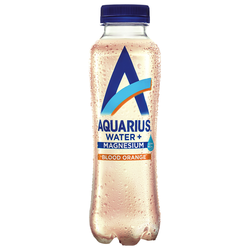 Aquarius Water+magnesium blood orange 400 ml