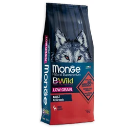 MONGE BWILD Low Grain DOG All Breeds Adult jelen 2.5kg