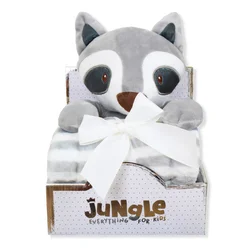 Jungle Bebi igračka sa ćebetom rakun
