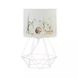 Dečija stona lampa KIDS ROOM 1xE27/60W/230V prečnik 18 cm, sa motivom životinja