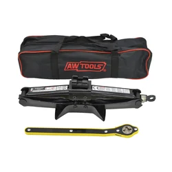 awtools 2000 kg trapezna dvigalka s ključem in torbo