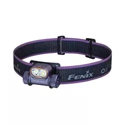 Fenix HM55RPRP -LED prigušiva punjiva čelna lampa LED/USB 1600mAh IP68 1200lm 141,2h ljubičasta