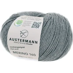 Austermann Merino 160 97610-229 Grey Pletilna preja