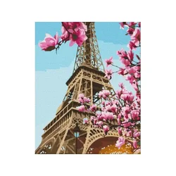 Astra Slika po številkah EIFFEL TOWER, na okvirju, 40x50cm, 801022902