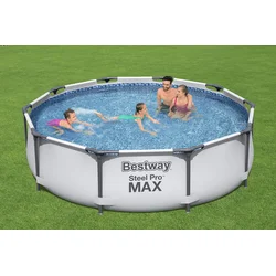 BESTWAY Steel Pro MAX 305 x 76 cm Bazen za dvorište sa čeličnim ramom 56406