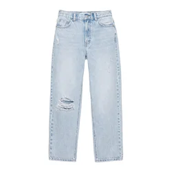 Pull&Bear Kavbojke svetlo modra