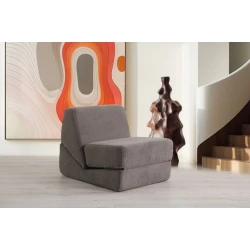 Atelier del Sofa Fotelja na razvlačenje Origami, 100x70x70cm, Tamnosiva