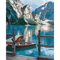 Rayher. Slikanje po številkah, Mountain peace, 40x50 cm