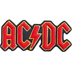 AC/DC Cut Out 3D Logo Iron-On Patch