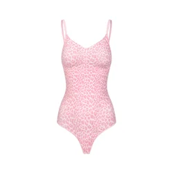 cfab Oblikovanje postave Sculpting Shapewear mit String staro roza