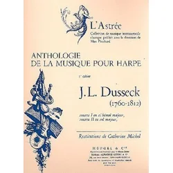 DUSSECK-SONATA 1,2 POUR HARPE