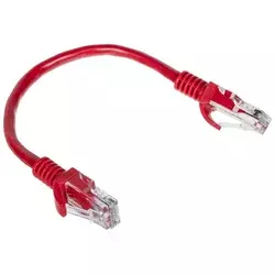 PAČILNI KABEL RJ45/0,2-RDEČ 0,2 m