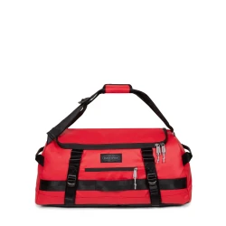 EASTPAK Potovalka za konec tedna temno rdeča/črna