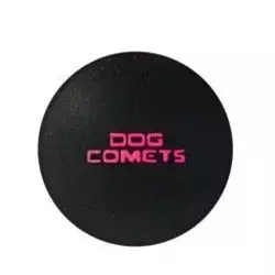 Žoga za psa Comet Stardust - črno/pink M