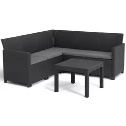 Keter Baštenska garnitura ugaona Marie 5 Seater, Antracit