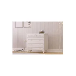 Hanah Home Komoda Rb-186-06, 90x86x40 cm, Bela