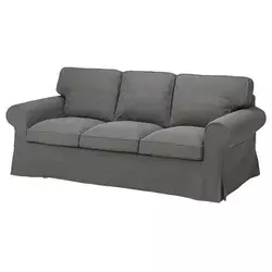 EKTORP Sofa trosed, Hakebo tamnosiva