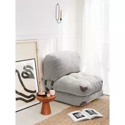 Atelier del Sofa Fotelja Fold Teddy 80x70x60?cm Siva